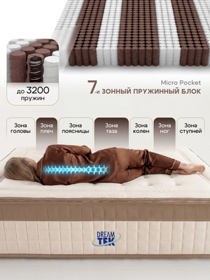 Матрас DreamTek Fortuna (матрас DreamTek Fortuna 7) Матрас DreamTek Fortuna (фото, матрас DreamTek Fortuna 7)